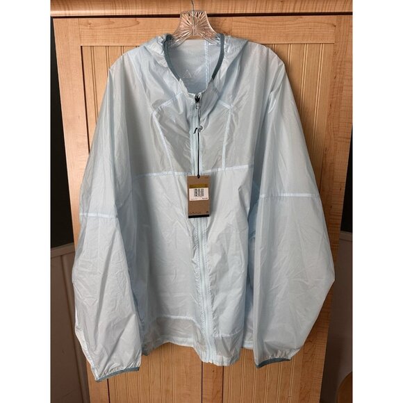 Nike ACG Cinder Cone Glacier Blue Windproof Running Jacket Men's Size 4X NWT - Picture 6 of 9